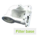 Base de filtro de aluminio para automóvil / automóvil